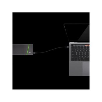 GREEN CELL KABEL KABGC31 GC POWERSTREAM USB-C - USB-C 30CM POWER DELIVERY 60W ULTRA CHARGE QC 3.0 GREEN CELL KABEL KABGC31 GC POWERSTREAM USB-C - USB-C 30CM POWER DELIVERY 60W ULTRA CHARGE QC 3.0