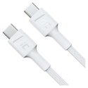 Green Cell PowerStream USB-C Typ C 1,2m, Power Delivery 60W, Quick Charge 3.0 Biały