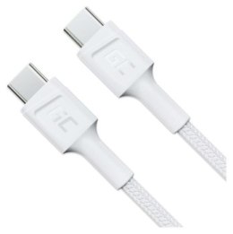 Green Cell PowerStream USB-C Typ C 1,2m, Power Delivery 60W, Quick Charge 3.0 Biały