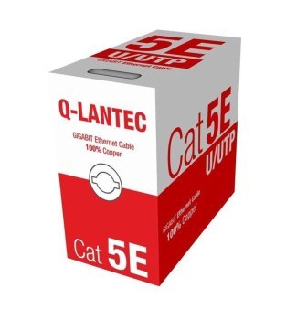 Kabel UTP A-LAN drut zewnętrzny suchy 100% miedź KIU5OUTS305Q (UTP; 305m; kat. 5e; kolor czarny) Kabel UTP A-LAN drut zewnętrzny suchy 100% miedź KIU5OUTS305Q (UTP; 305m; kat. 5e; kolor czarny)