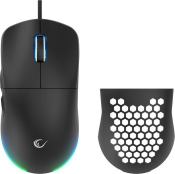 Rampage Mysz BLINK gamingowa USB RGB sensor optyczny RGB Czarna 12800 dpi Rampage Mysz BLINK gamingowa USB RGB sensor optyczny RGB Czarna 12800 dpi