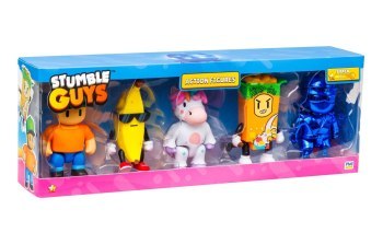 STUMBLE GUYS - 11 5 CM - ZESTAW 5 FIGUREK STUMBLE GUYS - 11 5 CM - ZESTAW 5 FIGUREK