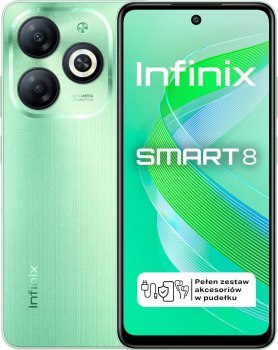 Smartfon Infinix Smart 8 3/64GB Crystal Green Smartfon Infinix Smart 8 3/64GB Crystal Green