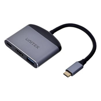 UNITEK ADAPTER USB-C - HDMI 2.1 USB-A USB-C PD UNITEK ADAPTER USB-C - HDMI 2.1 USB-A USB-C PD