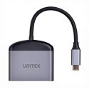 UNITEK ADAPTER USB-C - HDMI 2.1 USB-A USB-C PD