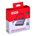 UNITEK ADAPTER USB-C - HDMI 2.1 USB-A USB-C PD