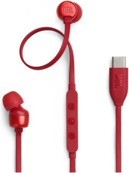 Słuchawki - JBL T310C Czerwone Słuchawki - JBL T310C Czerwone