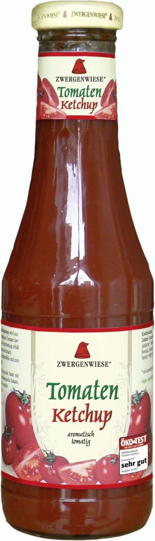 KETCHUP BEZGLUTENOWY BIO 500 ml - ZWERGENWIESE KETCHUP BEZGLUTENOWY BIO 500 ml - ZWERGENWIESE