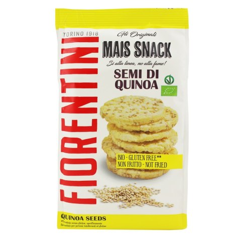 KRĄŻKI KUKURYDZIANE Z QUINOA BEZGLUTENOWE BIO 50 g - FIORENTINI KRĄŻKI KUKURYDZIANE Z QUINOA BEZGLUTENOWE BIO 50 g - FIORENTINI