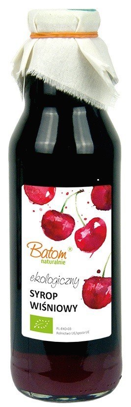 SYROP WIŚNIOWY BIO 750 ml - BATOM SYROP WIŚNIOWY BIO 750 ml - BATOM