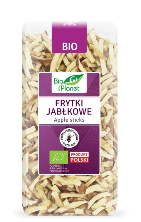FRYTKI JABŁKOWE BEZGLUTENOWE BIO 100 g - BIO PLANET FRYTKI JABŁKOWE BEZGLUTENOWE BIO 100 g - BIO PLANET