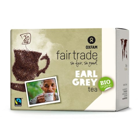 HERBATA CZARNA EARL GREY EKSPRESOWA FAIR TRADE BIO (20 x 1,8 g) 36 g - OXFAM HERBATA CZARNA EARL GREY EKSPRESOWA FAIR TRADE BIO (20 x 1,8 g) 36 g - OXFAM