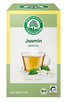 HERBATA ZIELONA JAŚMINOWA EKSPRESOWA BIO (20 x 1,5 g) 30 g - LEBENSBAUM