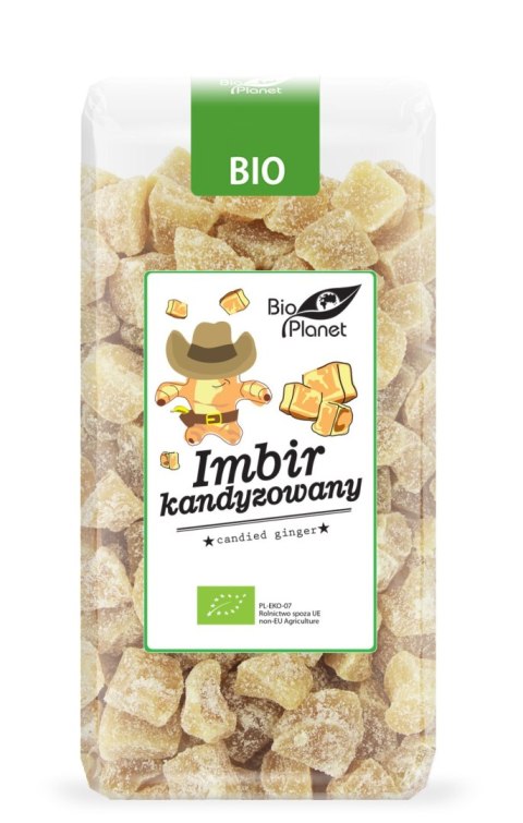 IMBIR KANDYZOWANY BIO 400 g - BIO PLANET IMBIR KANDYZOWANY BIO 400 g - BIO PLANET