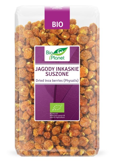JAGODY INKASKIE SUSZONE BIO 1 kg - BIO PLANET JAGODY INKASKIE SUSZONE BIO 1 kg - BIO PLANET