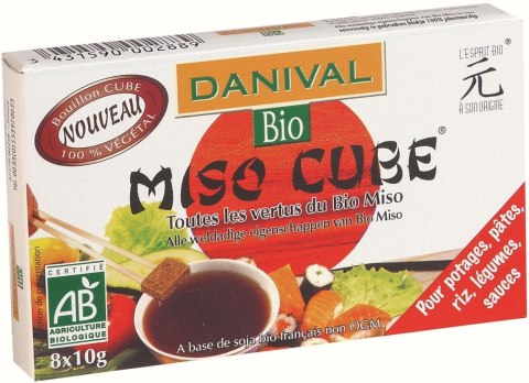 MISO KOSTKI BIO (8 x 10 g) 80 g - DANIVAL MISO KOSTKI BIO (8 x 10 g) 80 g - DANIVAL