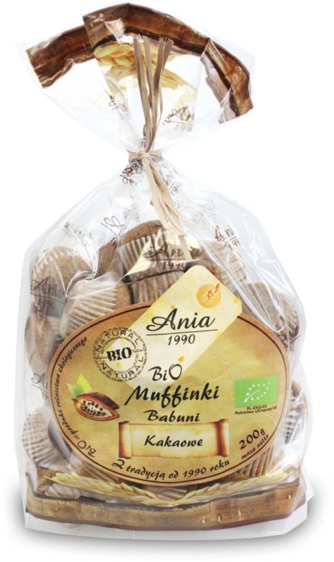 MUFFINKI BABUNI KAKAOWE BIO 200 g - BIO ANIA MUFFINKI BABUNI KAKAOWE BIO 200 g - BIO ANIA