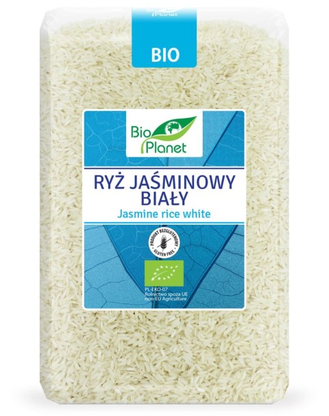 RYŻ JAŚMINOWY BIAŁY BEZGLUTENOWY BIO 2 kg - BIO PLANET RYŻ JAŚMINOWY BIAŁY BEZGLUTENOWY BIO 2 kg - BIO PLANET