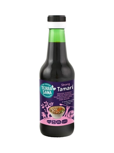 SOS SOJOWY TAMARI MOCNY BEZGLUTENOWY BIO 250 ml - TERRASANA SOS SOJOWY TAMARI MOCNY BEZGLUTENOWY BIO 250 ml - TERRASANA