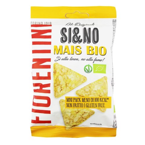 CHRUPKI KUKURYDZIANE PIRAMIDKI Z SOLĄ MORSKĄ BEZGLUTENOWE BIO 20 g - FIORENTINI CHRUPKI KUKURYDZIANE PIRAMIDKI Z SOLĄ MORSKĄ BEZGLUTENOWE BIO 20 g - FIORENTINI