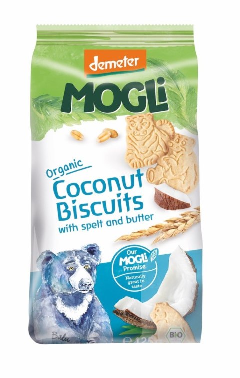 CIASTKA ORKISZOWO - KOKOSOWE DEMETER BIO 125 g - MOGLI CIASTKA ORKISZOWO - KOKOSOWE DEMETER BIO 125 g - MOGLI