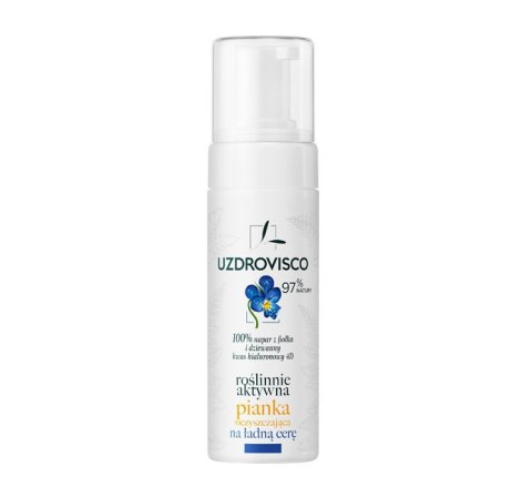 PIANKA DO MYCIA TWARZY AKTYWNA OCZYSZCZAJĄCA 150 ml - UZDROVISCO (FIOŁEK) PIANKA DO MYCIA TWARZY AKTYWNA OCZYSZCZAJĄCA 150 ml - UZDROVISCO (FIOŁEK)