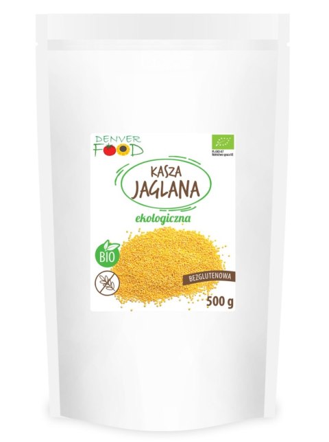 KASZA JAGLANA BEZGLUTENOWA BIO 500 g - DENVER FOOD KASZA JAGLANA BEZGLUTENOWA BIO 500 g - DENVER FOOD