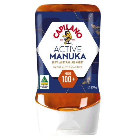 MIÓD MANUKA MGO 100+ 250 g - CAPILANO HONEY MIÓD MANUKA MGO 100+ 250 g - CAPILANO HONEY