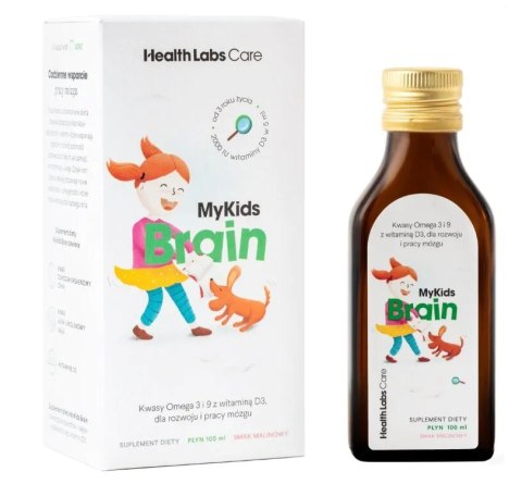 SUPLEMENT DIETY WSPOMAGAJĄCY ROZWÓJ I PRACĘ MÓZGU (MYKIDS BRAIN) DLA DZIECI OD 3 ROKU ŻYCIA W PŁYNIE 100 ml - HEALTH LABS CARE SUPLEMENT DIETY WSPOMAGAJĄCY ROZWÓJ I PRACĘ MÓZGU (MYKIDS BRAIN) DLA DZIECI OD 3 ROKU ŻYCIA W PŁYNIE 100 ml - HEALTH LABS CARE