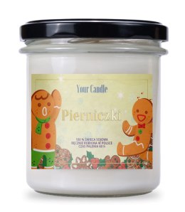 ŚWIECA SOJOWA ZAPACHOWA PIERNICZKI 300 ml - YOUR CANDLE (PRODUKT SEZONOWY)