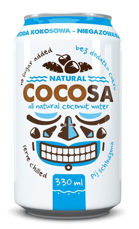 WODA KOKOSOWA NATURALNA NIEGAZOWANA 330 ml (COCSA) - DIET-FOOD WODA KOKOSOWA NATURALNA NIEGAZOWANA 330 ml (COCSA) - DIET-FOOD