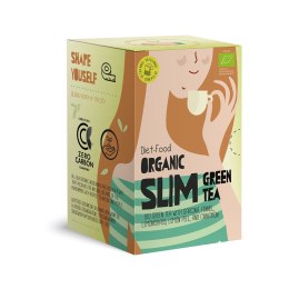 HERBATA ZIELONA NA ODCHUDZANIE (SLIM GREEN) BIO (20 x 1,5 g) 30 g - DIET-FOOD