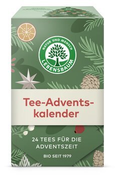 KALENDARZ ADWENTOWY 2024 (HERBATKI I HERBATY) BIO (24 szt.) 42,5 g - LEBENSBAUM (PRODUKT SEZONOWY) KALENDARZ ADWENTOWY 2024 (HERBATKI I HERBATY) BIO (24 szt.) 42,5 g - LEBENSBAUM (PRODUKT SEZONOWY)