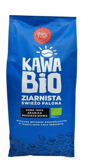 KAWA ZIARNISTA BEZKOFEINOWA ARABICA 100 % PERU BIO 1 kg - QUBA CAFFE KAWA ZIARNISTA BEZKOFEINOWA ARABICA 100 % PERU BIO 1 kg - QUBA CAFFE