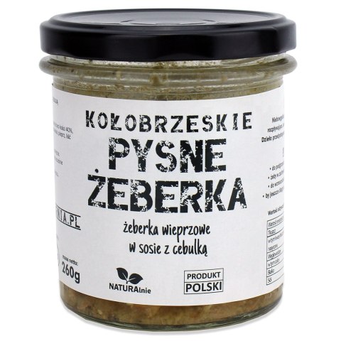 KOŁOBRZESKIE PYSNE ŻEBERKA 260 g - PIECARNIA KOŁOBRZESKIE PYSNE ŻEBERKA 260 g - PIECARNIA