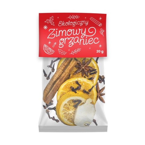 MIESZANKA LIOFILIZOWANA DO HERBATY I NAPOJÓW (ZIMOWY GRZANIEC) BIO 20 g - DARY NATURY (PRODUKT SEZONOWY) MIESZANKA LIOFILIZOWANA DO HERBATY I NAPOJÓW (ZIMOWY GRZANIEC) BIO 20 g - DARY NATURY (PRODUKT SEZONOWY)