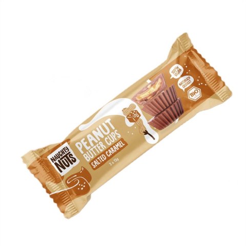 PRALINY Z KREMEM ORZESZKI ZIEMNE & SŁONY KARMEL BIO (3 x 13 g) 39 g - NAUGHTY NUTS PRALINY Z KREMEM ORZESZKI ZIEMNE & SŁONY KARMEL BIO (3 x 13 g) 39 g - NAUGHTY NUTS
