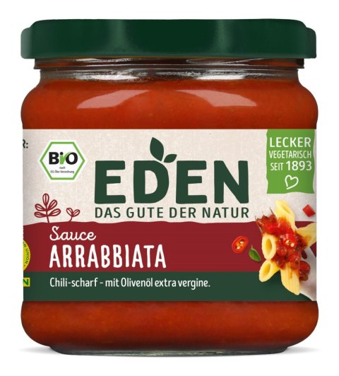 SOS POMIDOROWY ARRABBIATA BIO 375 g - EDEN SOS POMIDOROWY ARRABBIATA BIO 375 g - EDEN