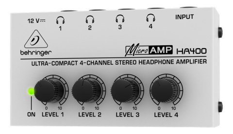 Behringer HA400 - Wzmacniacz słuchawkowy Behringer HA400 - Wzmacniacz słuchawkowy