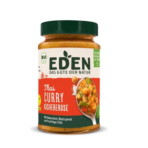 CURRY Z CIECIERZYCY W STYLU TAJSKIM BIO 400 g - EDEN CURRY Z CIECIERZYCY W STYLU TAJSKIM BIO 400 g - EDEN
