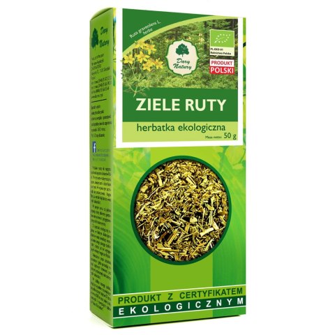 HERBATKA ZIELE RUTY BIO 50 g - DARY NATURY HERBATKA ZIELE RUTY BIO 50 g - DARY NATURY