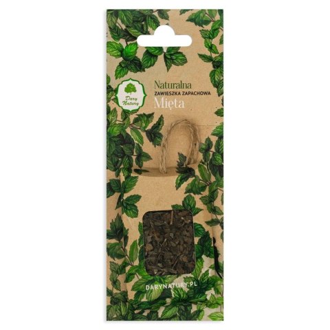 NATURALNA ZAWIESZKA ZAPACHOWA MIĘTA 1 szt. - DARY NATURY NATURALNA ZAWIESZKA ZAPACHOWA MIĘTA 1 szt. - DARY NATURY