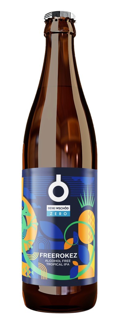PIWO BEZALKOHOLOWE O SMAKU OWOCÓW TROPKALNYCH FREEROKEZ 500 ml - WILD EAST (DZIKI WSCHÓD) PIWO BEZALKOHOLOWE O SMAKU OWOCÓW TROPKALNYCH FREEROKEZ 500 ml - WILD EAST (DZIKI WSCHÓD)