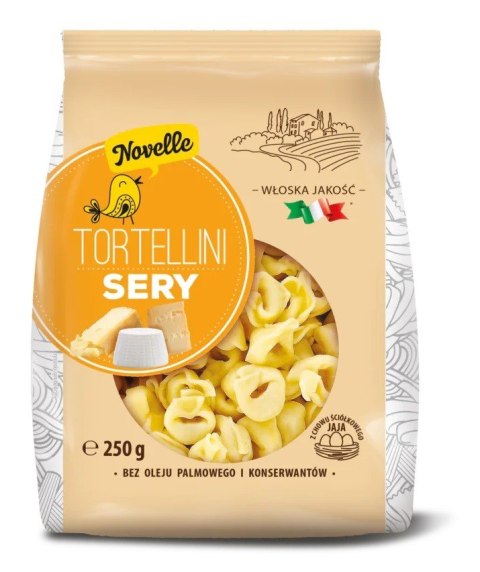 TORTELLINI Z SEREM 250 g - NOVELLE TORTELLINI Z SEREM 250 g - NOVELLE