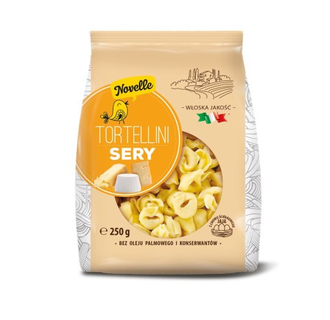 TORTELLINI Z SEREM 250 g - NOVELLE TORTELLINI Z SEREM 250 g - NOVELLE