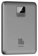 Canyon PB-2008 LED 20000 mAh PD100W QC3.0 ciemnoszary