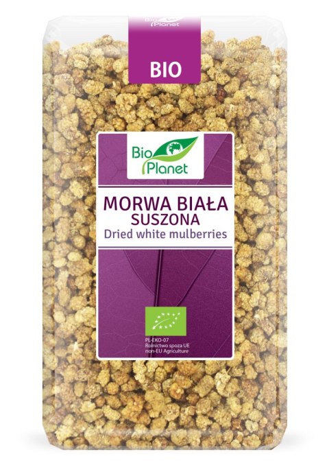 MORWA BIAŁA SUSZONA BIO 1 kg - BIO PLANET MORWA BIAŁA SUSZONA BIO 1 kg - BIO PLANET