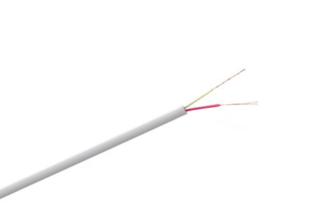 Kabel telefoniczny 2C biały 100m Kabel telefoniczny 2C biały 100m