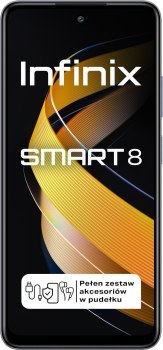 Smartfon Infinix Smart 8 3/64GB Timber Black Smartfon Infinix Smart 8 3/64GB Timber Black