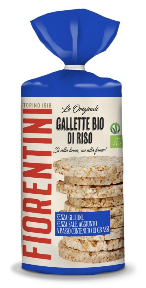 WAFLE RYŻOWE BEZ DODATKU SOLI BEZGLUTENOWE BIO 120 g - FIORENTINI WAFLE RYŻOWE BEZ DODATKU SOLI BEZGLUTENOWE BIO 120 g - FIORENTINI